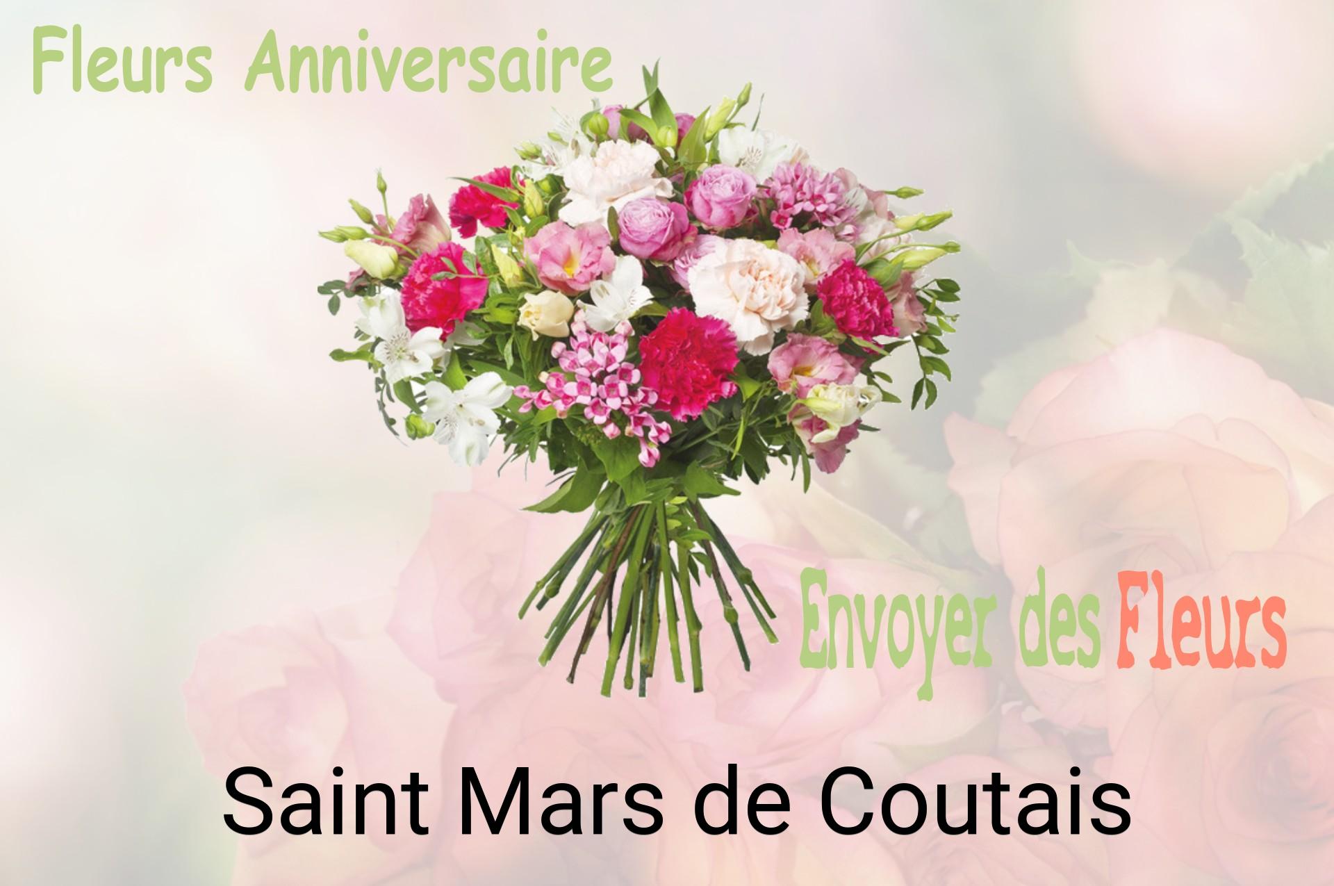 Bouquet de fleurs d’anniversaire livré à Saint-Mars-de-Coutais